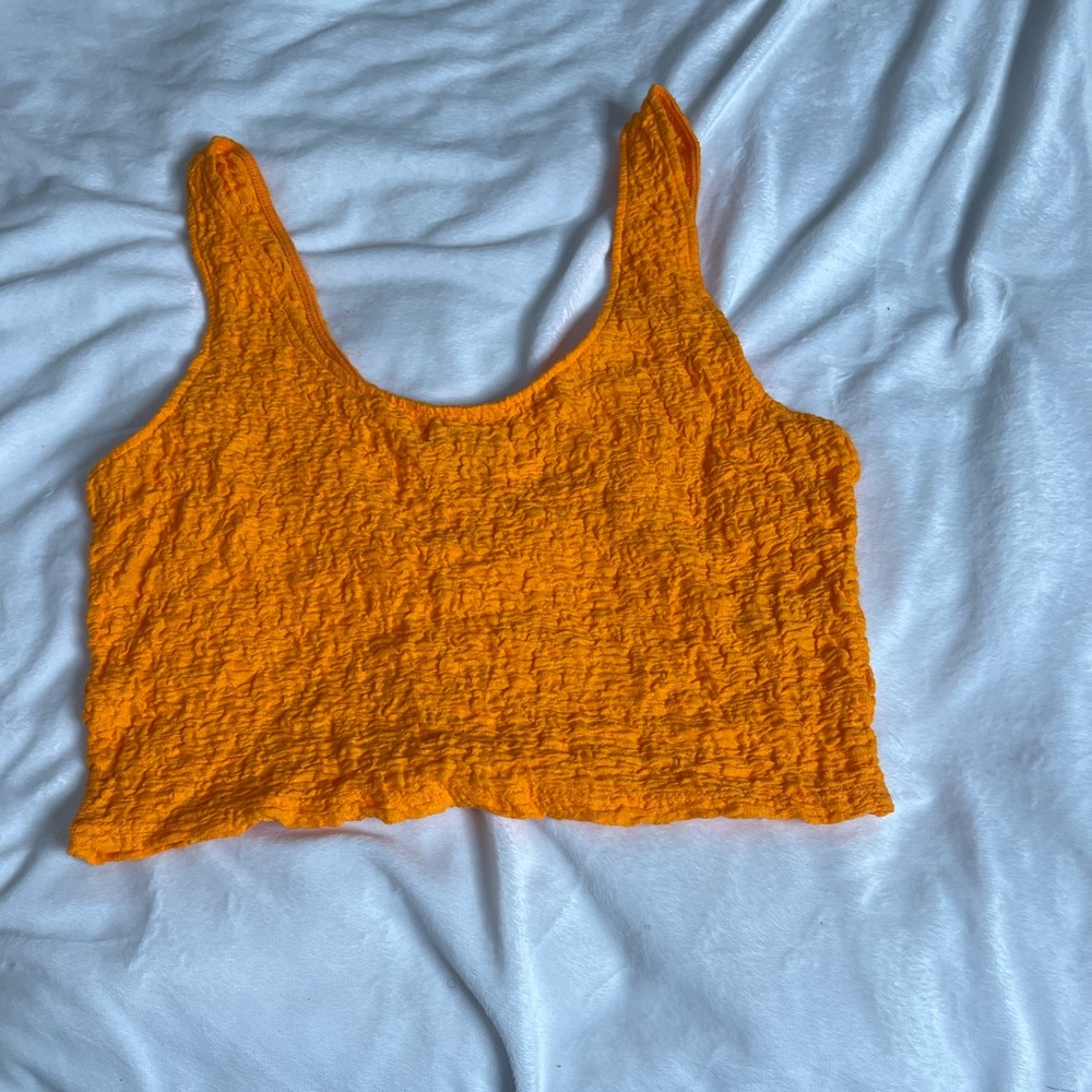 Textured tank top